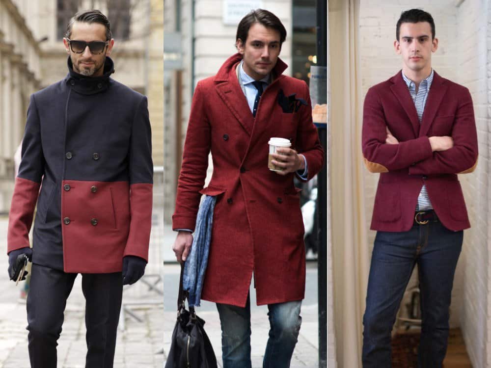 Incredible Men's Casual Outfit Ideas In Burgundy Maroon Color To WOW
