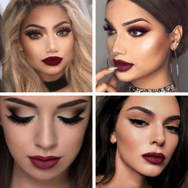 57+ Burgundy Makeup Looks For Maroon Dress, Bridesmaid & Wedding (2022 Ideas)