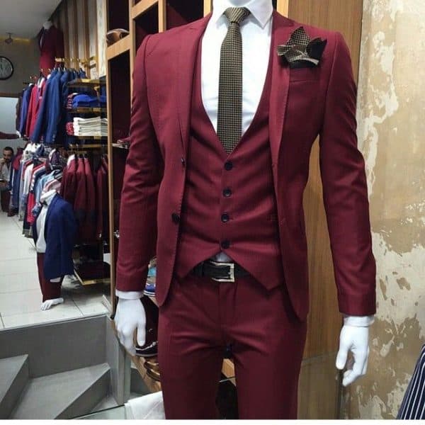 How To Dress Like A Fashionable Gentleman? Try 37+ Burgundy Suit & Formal Fashion For The Older Man (2022)