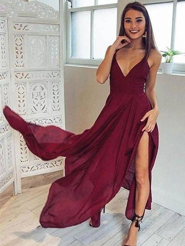 How To Look Elegant And Classy Everyday? Try These Burgundy Color Dress Ideas For Girls