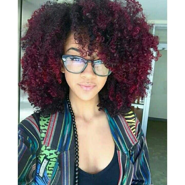 Curly Hair Red Highlights / 20 Sexy Dark Red Hair Ideas For 2021 The