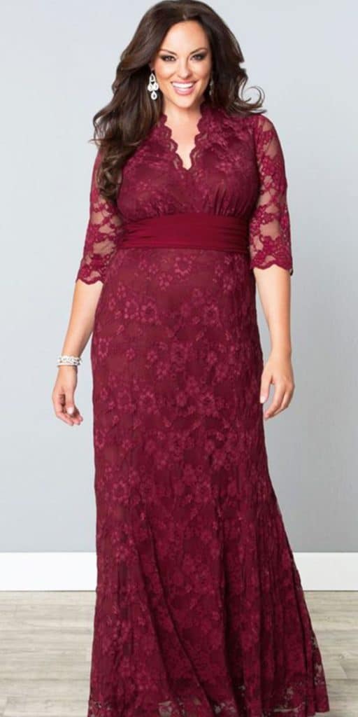 123+ Best Beautiful And Affordable Burgundy Wedding Guest Dress Outfit