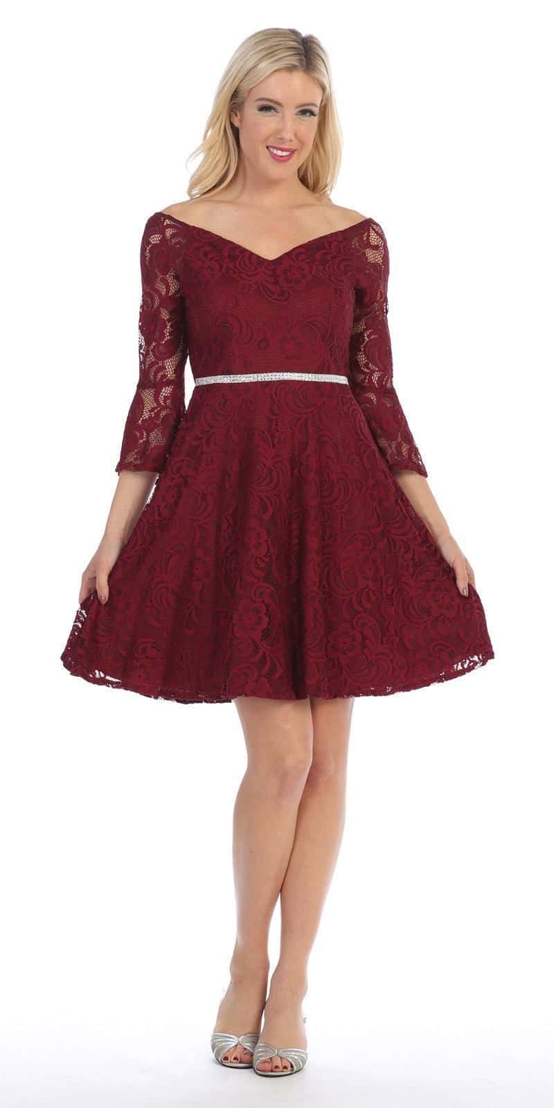Burgundy Wedding Guest Dress 10 Affordable And Elegant Amazon Outfits For 2022 4222