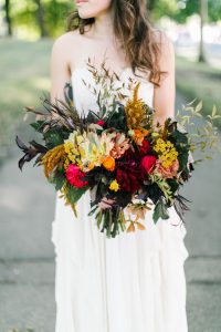 What Color Goes Best With Yellow Wedding theme? Burgundy Color Scheme Ideas To Copy In