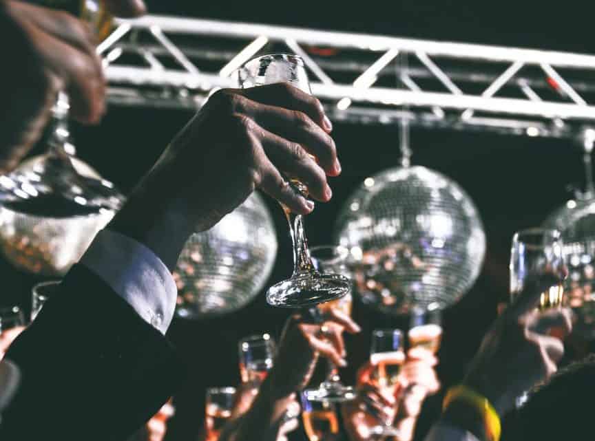 toast party ball cheers